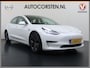 Tesla Model 3 SR+ 325PK AutoPilot Leer Pano-Dak Adaptive Cruise Lmv 18" Camera's Elektr.-Stuur+Stoelen+Spiegels+Geheugen+Easy-Entry+Verwarmde stoelen Park assistent Pdc WIFI Ecc Lane-Assist Speed-Assist Soh 85% Ecc Navi Led DAB Voorverwarmen interieur via App Keyless One-Pedal-Drive 1e Eigenaar Origineel Nederlands Fabrieksgarantie op Accu en Motor tot 28-9-2028/160.000KM