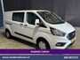Ford Transit Custom 2.0 TDCI 131pk L2H1 Dubbele Cabine Euro6 Airco | 6-Zits | LED | Cruisecontrol | Parkeersensoren Achterklep, 2800kg trekvermogen