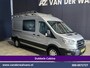 Ford Transit 2.0 TDCI 131pk L3H2 Dubbele Cabine Euro6 Airco | 7-Zits | Imperiaal | 2500kg Trekhaak | Cruisecontrol Verwarmde voorruit, Parkeersensoren