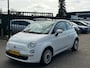 Fiat 500C 0.9 TwinAir Lounge Cabriolet leerbekeleding 2e eigenaar dealer onderhouden airco elektrische ramen cv op afs