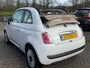 Fiat 500C 0.9 TwinAir Lounge Cabriolet leerbekeleding 2e eigenaar dealer onderhouden airco elektrische ramen cv op afs