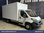 Peugeot Boxer 2.2 BlueHDi 141pk Bakwagen 435cm Lang Laadklep Euro6 Airco | Cruisecontrol | 1095kg laadvermogen Bijrijdersbank