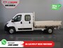 Opel Movano 2.2 140 pk DC Dubbel Cabine Open Laadbak/ 7 Pers./ 2.5t Trekverm./ Cruise/ Airco/ 288x215x35/ Pick up