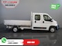 Opel Movano 2.2 140 pk DC Dubbel Cabine Open Laadbak/ 7 Pers./ 2.5t Trekverm./ Cruise/ Airco/ 288x215x35/ Pick up