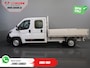 Opel Movano 2.2 140 pk DC Dubbel Cabine Open Laadbak/ 7 Pers./ 2.5t Trekverm./ Cruise/ Airco/ 288x215x35/ Pick up