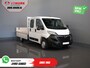 Opel Movano 2.2 140 pk DC Dubbel Cabine Open Laadbak/ 7 Pers./ 2.5t Trekverm./ Cruise/ Airco/ 288x215x35/ Pick up