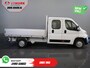 Opel Movano 2.2 140 pk DC Dubbel Cabine Open Laadbak/ 7 Pers./ 2.5t Trekverm./ Cruise/ Airco/ 288x215x35/ Pick up