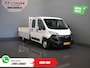 Opel Movano 2.2 140 pk DC Dubbel Cabine Open Laadbak/ 7 Pers./ 2.5t Trekverm./ Cruise/ Airco/ 288x215x35/ Pick up