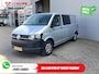 Volkswagen Transporter 2.0 TDI 150 pk L2 DC Dubbel Cabine EXPORT 2.5t Trekverm./ Airco/ Camera/ Cruise/ 16”LMV/ Trekhaak