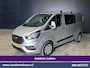 Ford Transit Custom 2.0 TDCI 131pk L2H1 Dubbele Cabine Euro6 Airco | 6-Zits | LED | Cruisecontrol | Verwarmde voorruit Parkeersensoren, Dakdragers, 2800kg trekvermogen