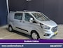 Ford Transit Custom 2.0 TDCI 131pk L2H1 Dubbele Cabine Euro6 Airco | 6-Zits | LED | Cruisecontrol | Verwarmde voorruit Parkeersensoren, Dakdragers, 2800kg trekvermogen