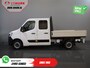 Renault Master 2.3 dCi 150 pk DC Dubbel Cabine Open laadbak/ 7 Pers./ 2.5t Trekverm./ Airco/ Trekhaak/ 242x204x40/ Pick-Up