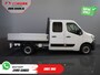 Renault Master 2.3 dCi 150 pk DC Dubbel Cabine Open laadbak/ 7 Pers./ 2.5t Trekverm./ Airco/ Trekhaak/ 242x204x40/ Pick-Up