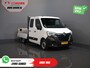 Renault Master 2.3 dCi 150 pk DC Dubbel Cabine Open laadbak/ 7 Pers./ 2.5t Trekverm./ Airco/ Trekhaak/ 242x204x40/ Pick-Up