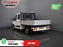 Renault Master 2.3 dCi 150 pk DC Dubbel Cabine Open laadbak/ 7 Pers./ 2.5t Trekverm./ Airco/ Trekhaak/ 242x204x40/ Pick-Up