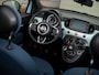 Fiat 500C 1.0 Hybrid Dolcevita, Cabriolet, lichtblauw, incl garantie