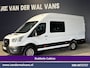 Ford Transit 2.0 TDCI 170pk L4H3 Dubbele Cabine Euro6 Airco | 6-zits | Camera | LED | Apple Carplay Cruisecontrol, Android Auto, Stoelverwarming, Verwarmde Voorruit, Parkeersensoren, Bijrijdersbank