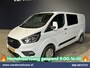 Ford Transit Custom 2.0 TDCI 130pk L2H1 Dubbele Cabine Euro6 Airco | 6-Zits | Xenon | Camera | Navigatie | Apple Carplay | LED Android Auto, Cruisecontrol, Stoelverwarming, Verwarmde voorruit, Parkeersensoren