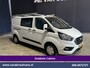 Ford Transit Custom 2.0 TDCI 130pk L2H1 Dubbele Cabine Inrichting Euro6 Airco | 5-Zits | Imperiaal | LED | Cruisecontrol Stoelverwarming, Parkeersensoren