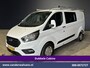 Ford Transit Custom 2.0 TDCI 130pk L2H1 Dubbele Cabine Inrichting Euro6 Airco | 5-Zits | Imperiaal | LED | Cruisecontrol Stoelverwarming, Parkeersensoren