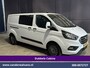 Ford Transit Custom 2.0 TDCI 130pk L2H1 Dubbele Cabine Euro6 Airco | 6-Zits | LED | Cruisecontrol | Trekhaak Parkeersensoren, Verwarmde voorruit