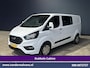 Ford Transit Custom 2.0 TDCI 130pk L2H1 Dubbele Cabine Euro6 Airco | 6-Zits | LED | Cruisecontrol | Trekhaak Parkeersensoren, Verwarmde voorruit