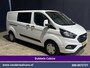 Ford Transit Custom 2.0 TDCI 130pk L2H1 Dubbele Cabine Euro6 Airco | 6-Zits | LED | Cruisecontrol | Trekhaak Parkeersensoren, Verwarmde voorruit