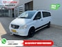 Mercedes-Benz Vito 113 CDI L3 DC Dubbel Cabine EXPORT Carplay/ Airco/ Camera/ 17” LMV/ PDC/ Trekhaak