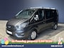 Ford Transit Custom 2.0 TDCI 131pk L2H1 Dubbele Cabine Euro6 Airco | 6-Zits | Camera | LED | Apple Carplay | Cruisecontrol Android Auto, Verwarmde voorruit, Stoelverwarming, Parkeersensoren, Dakdragers, 2800kg trekvermogen