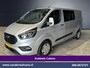 Ford Transit Custom 2.0 TDCI 170pk Automaat L2H1 Dubbele Cabine Euro6 Airco | 5-Zits | Xenon | Camera | Navigatie | Apple Carplay | LED Android Auto, Stoelverwarming, Verwarmde voorruit, Parkeersensoren, Trekhaak