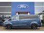 Ford Transit Custom 320 2.0 TDCI L2H1 DC Platinum Edition Dubbele Cabine | Camera | Incl Winterset | Leder | Apple Carplay/Android Auto | Navi | Stoel+voorruit verwarming | | Achteruitrijcamera | Apple Carplay/Android Auto|telefoonintegratie premium | Betonplex in laadruimte