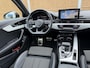 Audi A4 Avant 35 TFSI S edition Automaat | Zwart optiek | LED verlichting | Cruise & climate control | Sportstuur | Getint glas | Quantumgrijs | Lederen/stof bekleding | DAB ontvangst | Parkeersensoren achter
