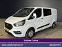Ford Transit Custom 2.0 TDCI 131pk L2H1 Dubbele Cabine Euro6 Airco | 5-Zits | Camera | LED | 2800kg Trekhaak | Apple Carplay Cruisecontrol, Android Auto, Stoelverwarming, Verwarmde Voorruit, Parkeersensoren