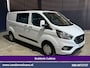 Ford Transit Custom 2.0 TDCI 131pk L2H1 Dubbele Cabine Euro6 Airco | 5-Zits | Camera | LED | 2800kg Trekhaak | Apple Carplay Cruisecontrol, Android Auto, Stoelverwarming, Verwarmde Voorruit, Parkeersensoren
