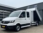 Volkswagen Crafter 35 2.0 TDI L4 DC 140pk Airco Cruise controle Trekhaak 3000kg trekgewicht Kipper 6-Persoons Euro 6 Dubbele cabine 1e eigenaar Open laadbak Pick-up Bakwagen Kieper