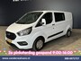 Ford Transit Custom 2.0 TDCI 130pk L2H1 Dubbele Cabine Euro6 Airco | 5-Zits | Navigatie | Apple Carplay | LED | Cruisecontrol Android Auto, Stoelverwarming, Parkeersensoren, Achterklep