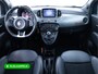 Fiat 500 1.0 Hybrid Sport Verde Portofino | 1/2 Leder/stof | Panodak | Led+ | Uconnect | Airco, Lederen MF stuurwiel, PDC achter, 16" velgen