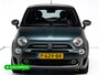 Fiat 500 1.0 Hybrid Sport Verde Portofino | 1/2 Leder/stof | Panodak | Led+ | Uconnect | Airco, Lederen MF stuurwiel, PDC achter, 16" velgen