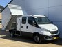 IVECO Daily 35C14 2.3 Kipper Dubbele Cabine Dubbellucht 6 Stoelen Airco Cruise Control  3,5t Trekhaak Lucht geveerde stoel
