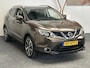 Nissan Qashqai 1.2 TEKNA PANORAMADAK NAVIGATIE LEDER CRUISE CONTROL 360 CAMERA RIJSTROOKSENSOREN DODEHOEKSENSOREN TREKHAAK SLECHTS 77130 KM NIEUWSTAAT !! NET BEURT UITGEVOERD !