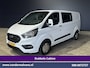 Ford Transit Custom 2.0 TDCI L2H1 Dubbele Cabine Inrichting Euro6 Airco | 6-Zits | Camera | LED | Apple Carplay | 2750kg Trekhaak Android Auto, Cruisecontrol, Verwarmde voorruit, Parkeersensoren