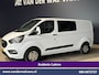Ford Transit Custom 2.0 TDCI L2H1 Dubbele Cabine Inrichting Euro6 Airco | 6-Zits | Camera | LED | Apple Carplay | 2750kg Trekhaak Android Auto, Cruisecontrol, Verwarmde voorruit, Parkeersensoren
