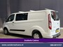 Ford Transit Custom 2.0 TDCI 131pk L2H1 Dubbele Cabine Euro6 Airco | 5-Zits | Xenon | Navigatie | Cruisecontrol | LED | 2800kg Trekhaak Stoelverwarming, Parkeersensoren, Achterklep