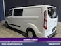 Ford Transit Custom 2.0 TDCI 131pk L2H1 Dubbele Cabine Euro6 Airco | 5-Zits | Navigatie | Cruisecontrol | LED | 2800kg Trekhaak Stoelverwarming, Parkeersensoren, Achterklep