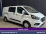 Ford Transit Custom 2.0 TDCI 131pk L2H1 Dubbele Cabine Euro6 Airco | 5-Zits | Xenon | Navigatie | Cruisecontrol | LED | 2800kg Trekhaak Stoelverwarming, Parkeersensoren, Achterklep