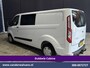 Ford Transit Custom 2.0 TDCI 131pk L2H1 Dubbele Cabine Euro6 Airco | 5-Zits | Xenon | Navigatie | Cruisecontrol | LED | 2800kg Trekhaak Stoelverwarming, Parkeersensoren, Achterklep
