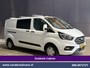 Ford Transit Custom 2.0 TDCI 131pk L2H1 Dubbele Cabine Euro6 Airco | 5-Zits | Xenon | Navigatie | Cruisecontrol | LED | 2800kg Trekhaak Stoelverwarming, Parkeersensoren, Achterklep