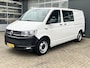 Volkswagen Transporter 2.0 TDI L2H1 DC 4Motion 150pk 2x Schuifdeur 4x4 Btw en Bpm vrij!! Airco Cruise controle Trekhaak 2500kg trekgewicht 1e eigenaar Ex overheid