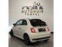 Fiat 500 1.2 Cabrio Automaat Led Leder/Stof Bluetooth Parelmoer Isofix Carplay Navi Climate Cruise 16Inch All Season