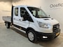 Ford Transit 2.0 TDCI L3H1 130 PK DC Dubbel Cabine Trend Open Laadbak / Euro 6 / Airco / Cruise Control / Trekhaak / CarPlay / 23.600 KM !!